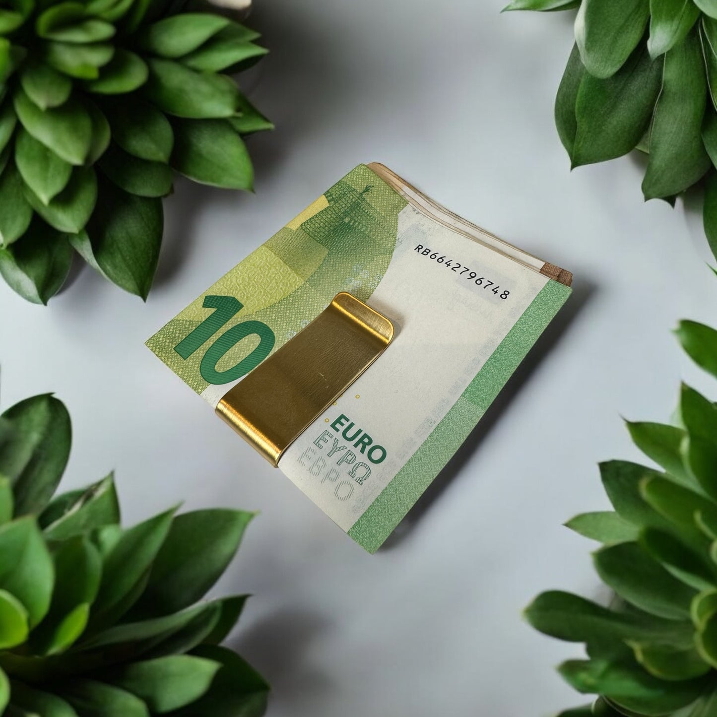 Geldklammer I klassisch I 23,8K vergoldet