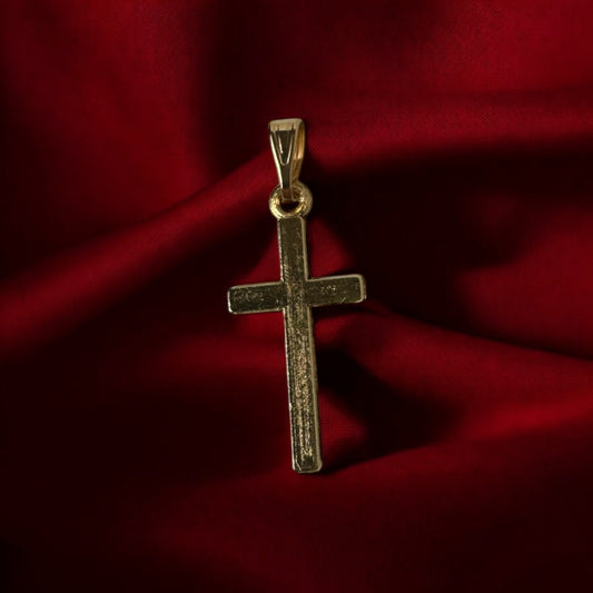 Kettenanhänger I Kreuz I 23,8K vergoldet